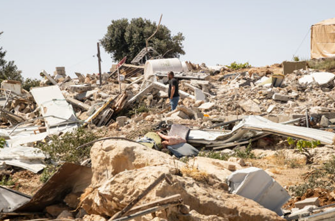 Destruction in Palestine