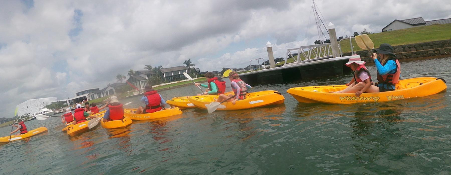 Summer Gathering Kayaks
