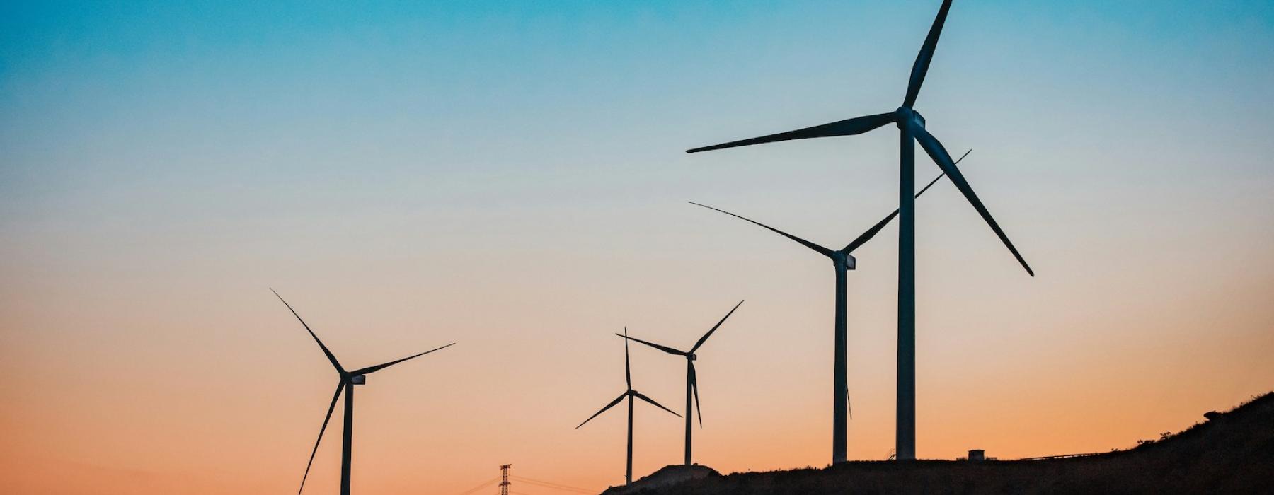 wind turbines