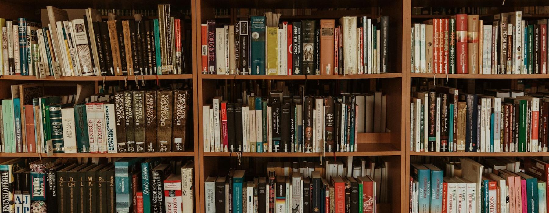 Library books