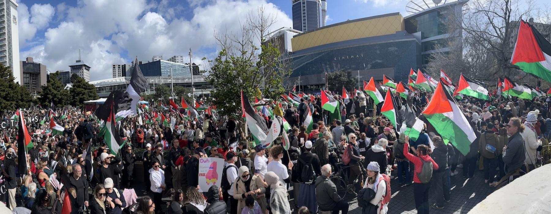 March for Humanity Auckland September 2025