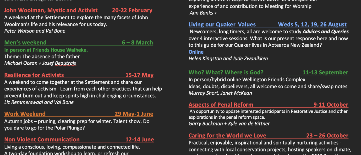 Seminar programme 2nd edition