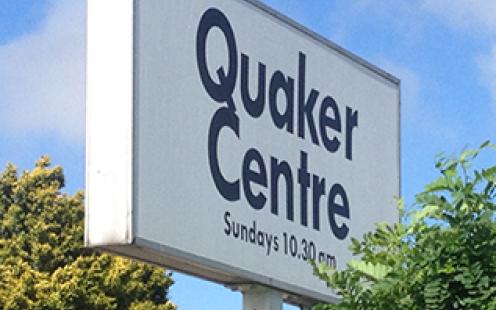 CHCH Quaker Centre Signpost