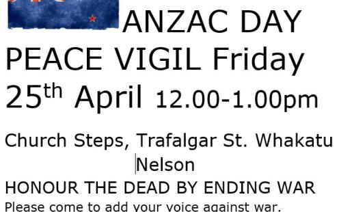 advertisement for Anzac Day 2025 Whakatu Nelson