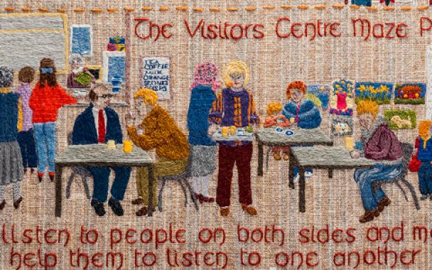 tapestry detail
