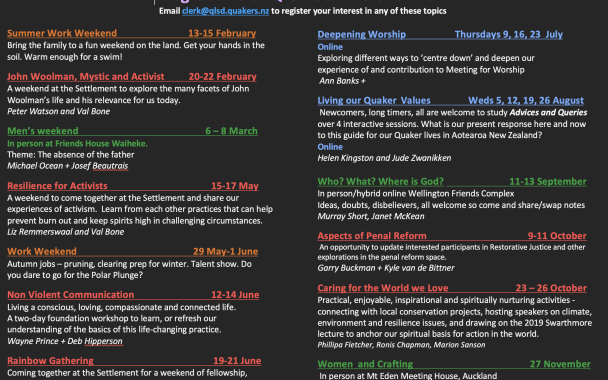 Seminar programme 2nd edition