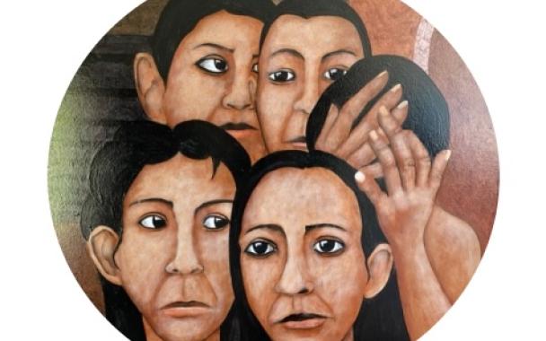 Image, extract of painting, courtesy of Patrick Baker, Whanganui artist. For further details of  his powerful work see facebook.com/artworxnz