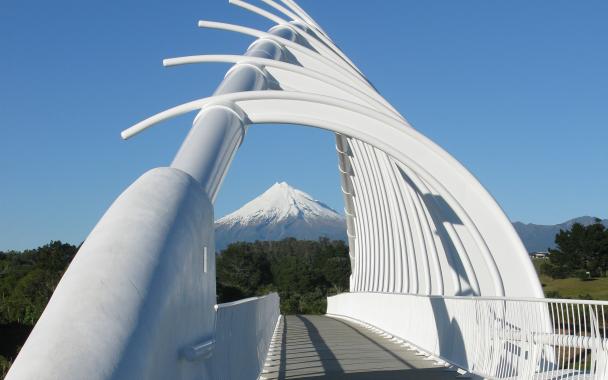 New Plymouth Te Rewarewa Bridge